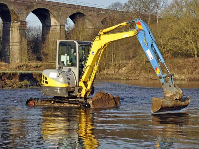 pond dredge silt disposal